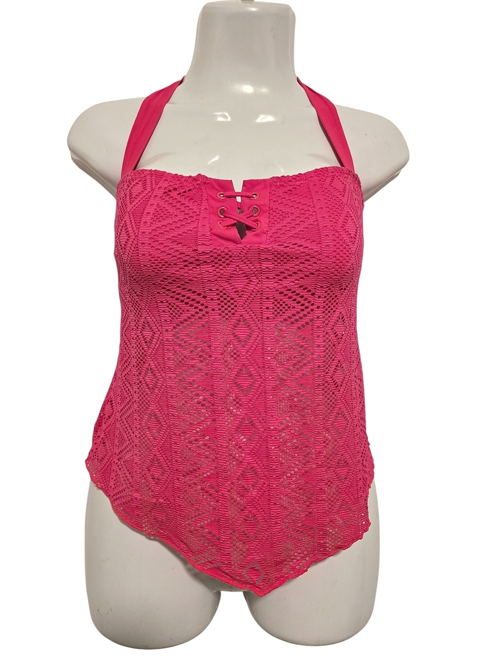 Aquatique - Ladies Crochet Tankini Swimtop